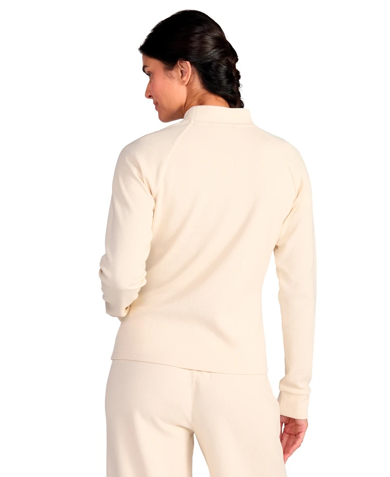 Puma Women's Textured Knit Full-Zip Jacket