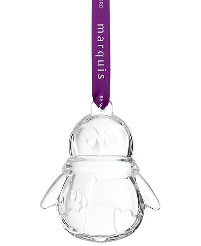 Marquis by Waterford Crystal Penguin Ornament