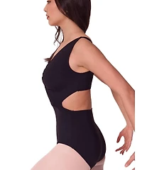 Capezio Women's Soft Elegance Twist Front Leotard
