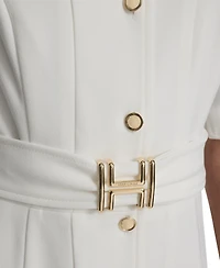 Halston Women's Collared Midi Dress