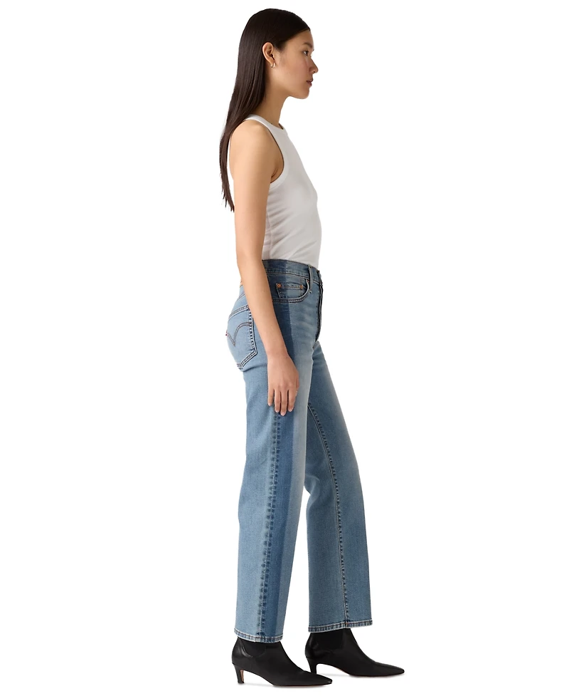Levi's Women's Ribcage High Rise Straight Ankle Jeans