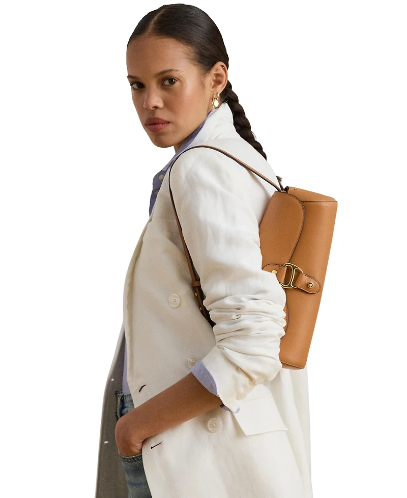 Lauren Ralph Lauren Leather Medium Tasha East-West Bag