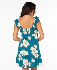 Roxy Women's Palmy Days Scoop Neck Mini Dress