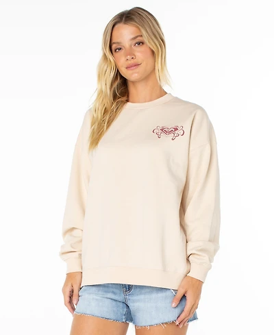 Roxy Women's Lineup Oversized Crewneck T-Shirt