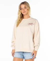Roxy Women's Lineup Oversized Crewneck T-Shirt