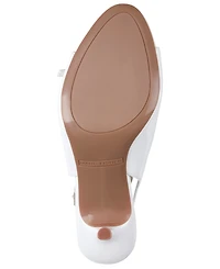 Marc Fisher Women's Paza Slingback Stiletto Peep Toe Pumps