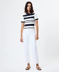 French Connection Women's Maxime Knit Striped Top