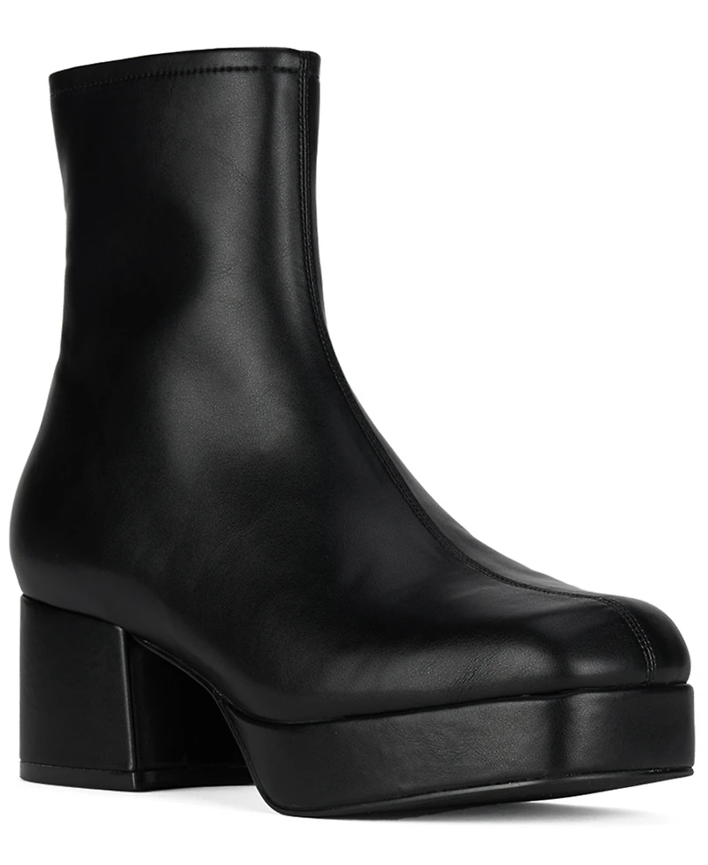 Jeffrey Campbell Women's Platform Block-Heel Booties