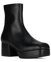 Jeffrey Campbell Women's Platform Block-Heel Booties