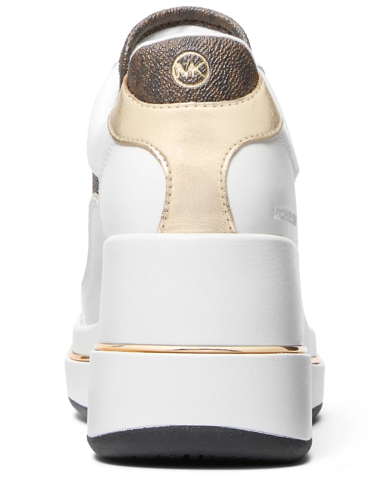 Michael Kors Women's Emmy Wedge Trainer Sneakers