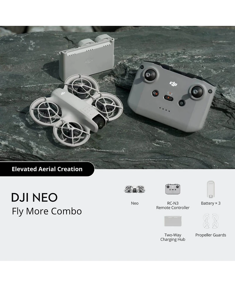 Dji Neo Drone Fly More Combo with Rc-N3 Remote Controller
