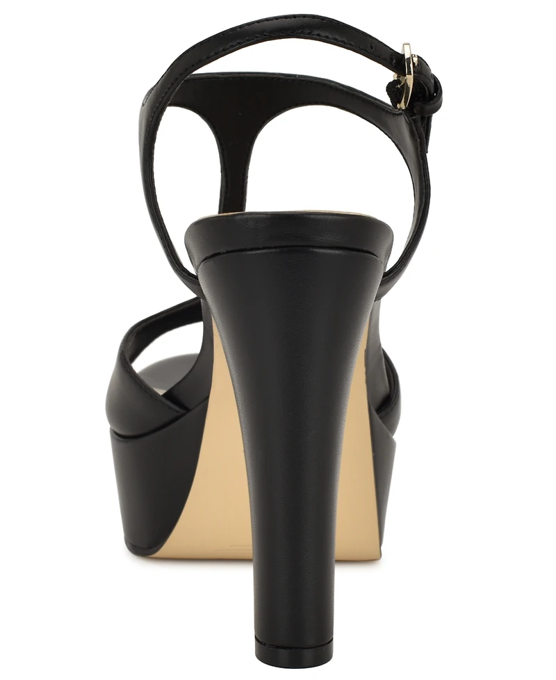 Nine West Women's Naini Block Heel Dress Sandals