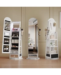 Vlsrka Solid Wood Full Length Mirror