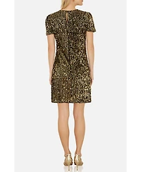 Yumi Women's Sequin Tunic Mini Dress