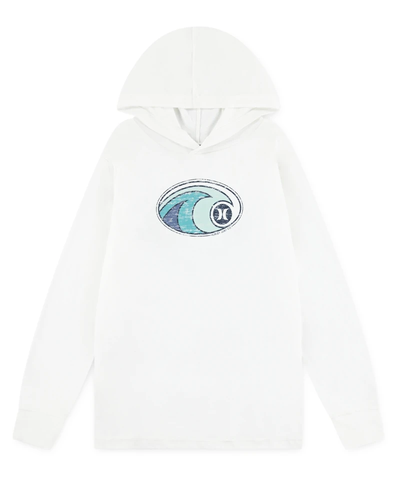 Hurley Boy 8-20 Graphic Hooded Pullover Sweatshirt