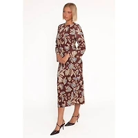 Petal and Pup Women's Morena Long Sleeve Midi Dress