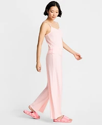 State of Day Women's Solid Tank & Long Pants Set, Macy's Exclusive