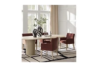 Z Gallerie Kenzo Curtain - White