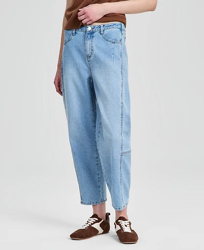 And Now This Petite The Barrel Jeans, Macy's Exclusive