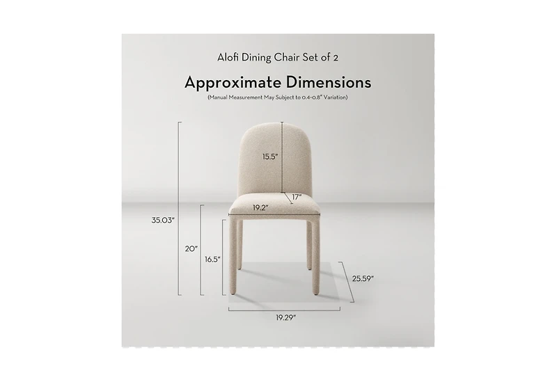 Z Gallerie Alofi Dining Chair - Set of 2