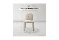 Z Gallerie Alofi Dining Chair - Set of 2