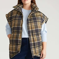 Universal Standard Women's Plus Paparazzi Puffer Vest