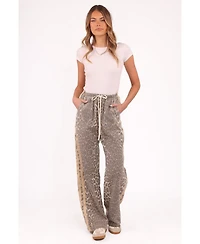 Petal and Pup Women's Fletcher Denim Racer Pants