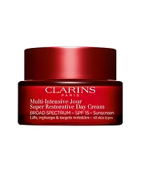 Clarins Super Restorative Day Moisturizer With Spf 15 Sunscreen