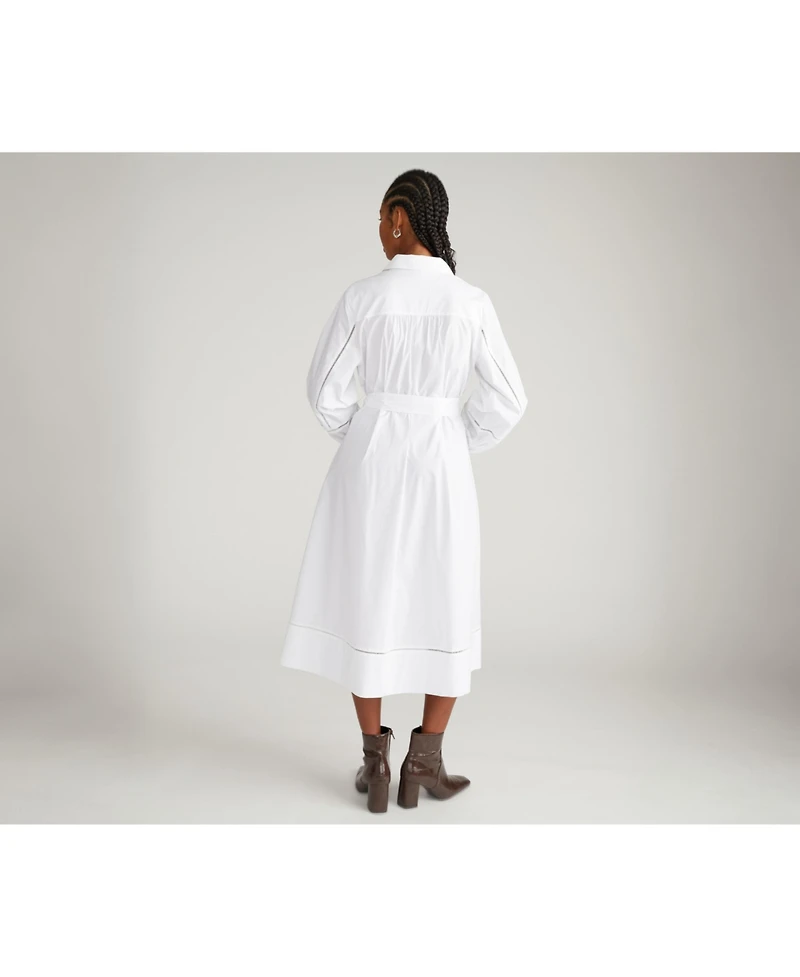 Universal Standard Women's Yuli Stretch Poplin Shirtdress