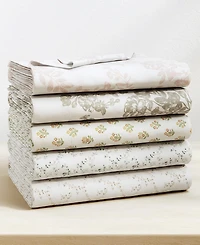 Linery & Co. 100% Turkish Cotton Flannel Printed Sheet Set