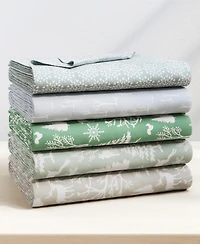 Linery & Co. 100% Turkish Cotton Winter Flannel Sheet Set