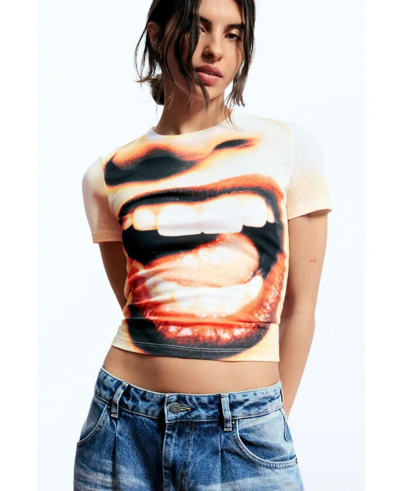 Desigual Women's Egonlab boca T-shirt