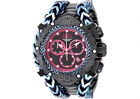 Invicta Men's 48611 Gladiator Quartz Z60 Hot Pink, Black Dial Watch