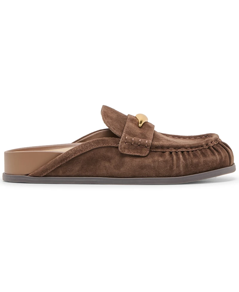 Dolce Vita Women's Jordero Buckle Tailored Flat Mules
