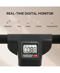 Soozier Ab Twister Board W/ Screen, Workout Equipment Core Fitness