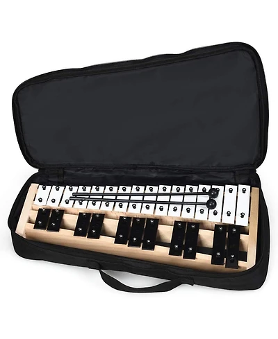 Sugift 27 Note Glockenspiel Xylophone with 2 Rubber Mallets