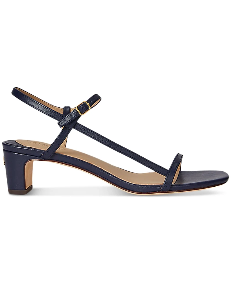 Lauren Ralph Women's Lainee Mid-Heel Sandals