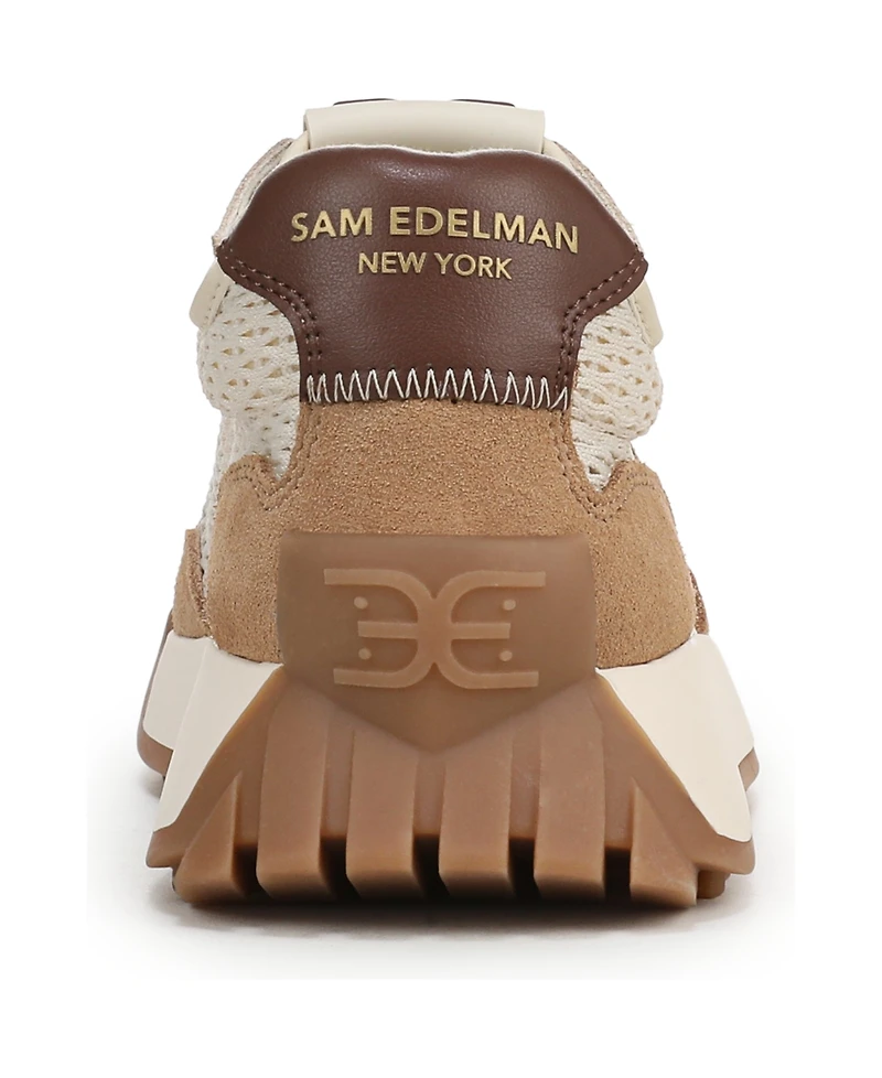 Sam Edelman Women's Langley Mesh Lace-Up Sneakers