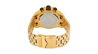Invicta Men's Quartz Chronograph Pro Diver Watch – Gold Strap, Round Case Diameter 48mm