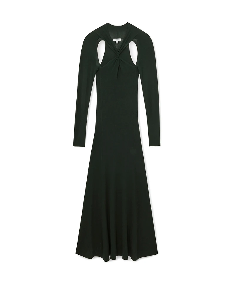 Reiss Women's Cut-Out Knitted Maxi Dress
