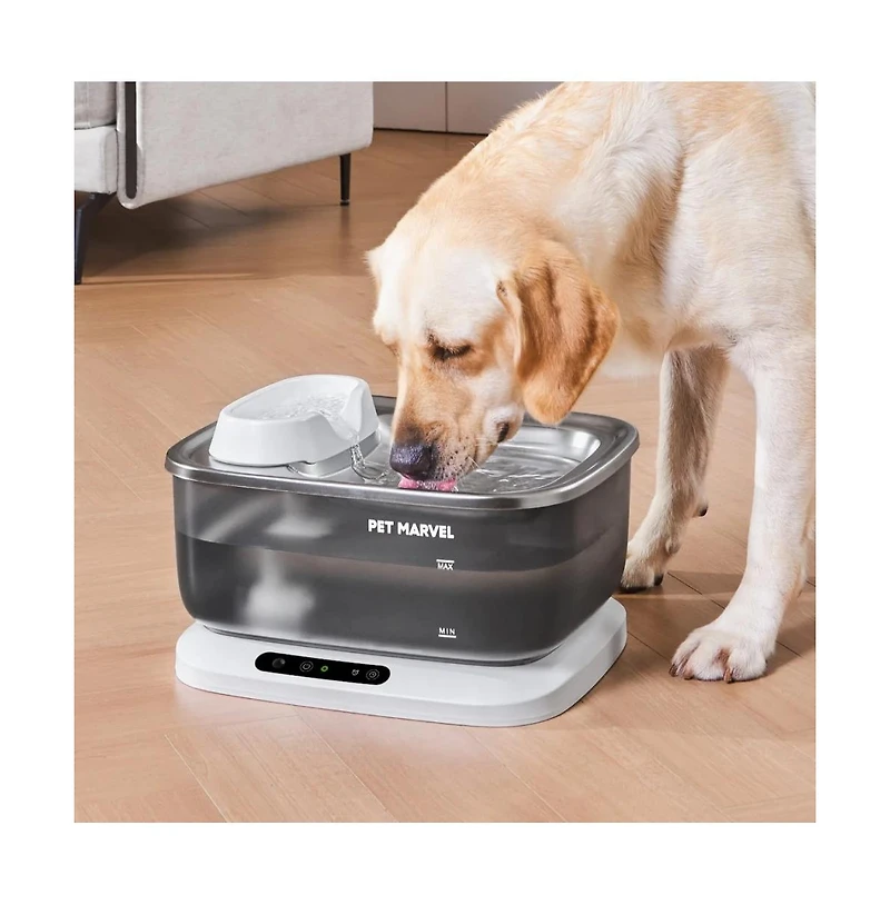 Petmarvel Cordless Dog Water Fountain 7L/236oz