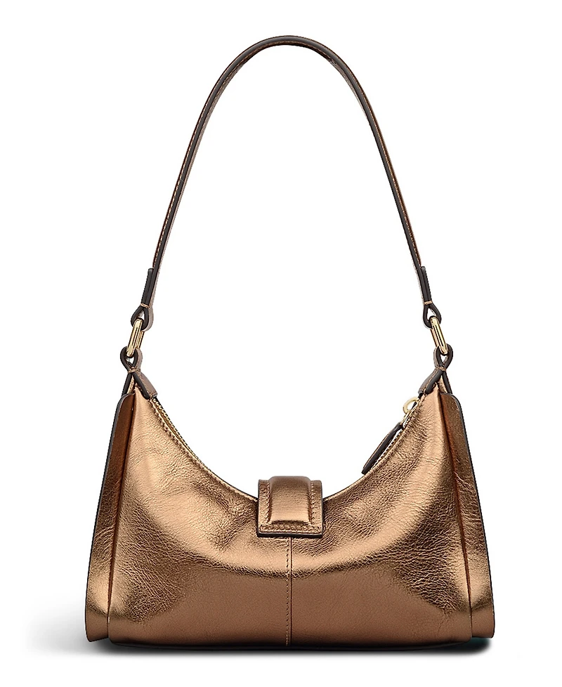 Radley London Sloane Mews Metallic Small Zip Top Shoulder Bag