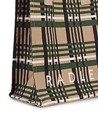 Radley London Check Small Open Top Grab Bag