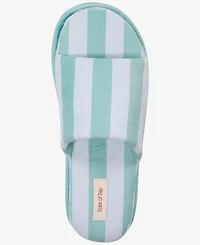 State of Day Women's Open Toe Boxed Slippers, Macy's Exclusive