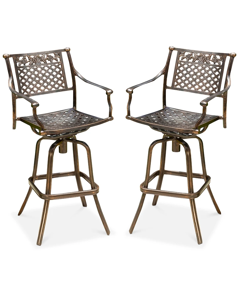 Lakelin 2-Pc. Outdoor Bar Stools