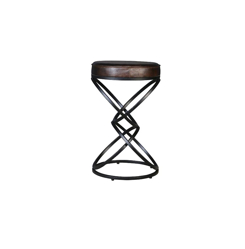Porter Designs Polaris Leather 24" Bar Stool