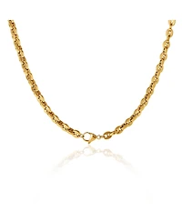 Lucky Brand Men s Gold Tone Link 22'' Chain Necklace, Polished Finish