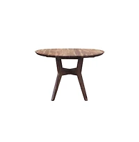 Urban Solid Sheesham Wood Dining Table, Brown