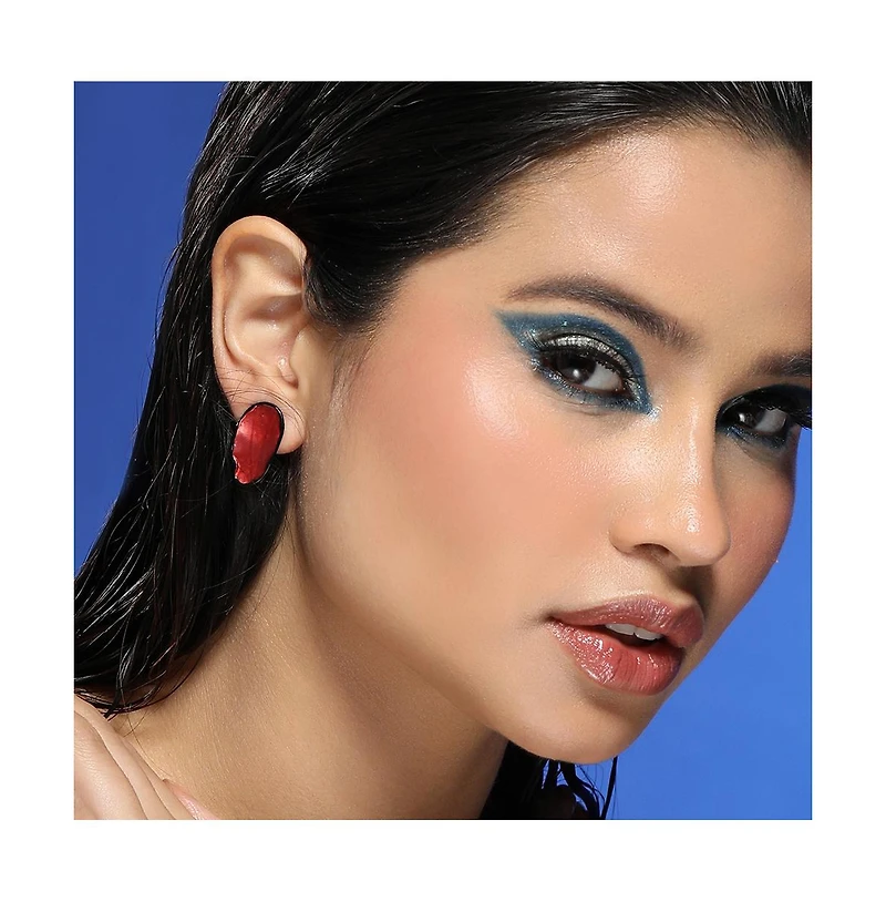 Sohi Women's The Wilderness Drop Earrings - Emerald