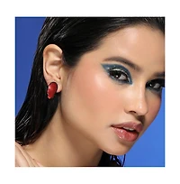 Sohi Women's The Wilderness Drop Earrings - Emerald